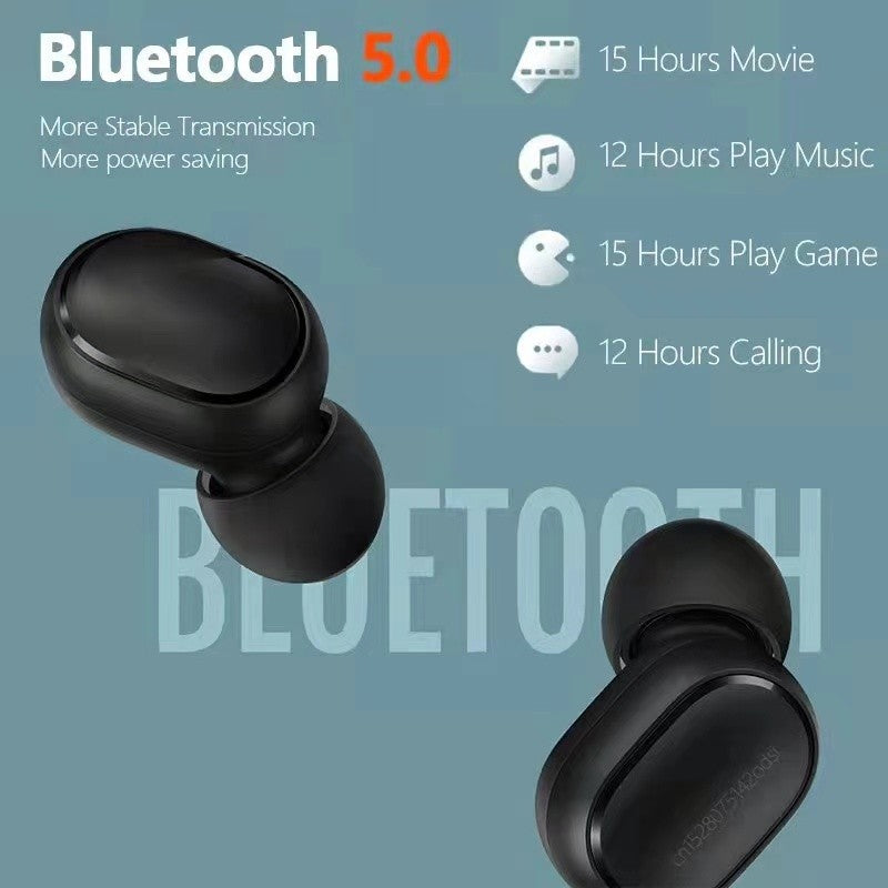 Redmi e Xiaomi TWS Airdots, fone Sem, Bluetooth 5.0