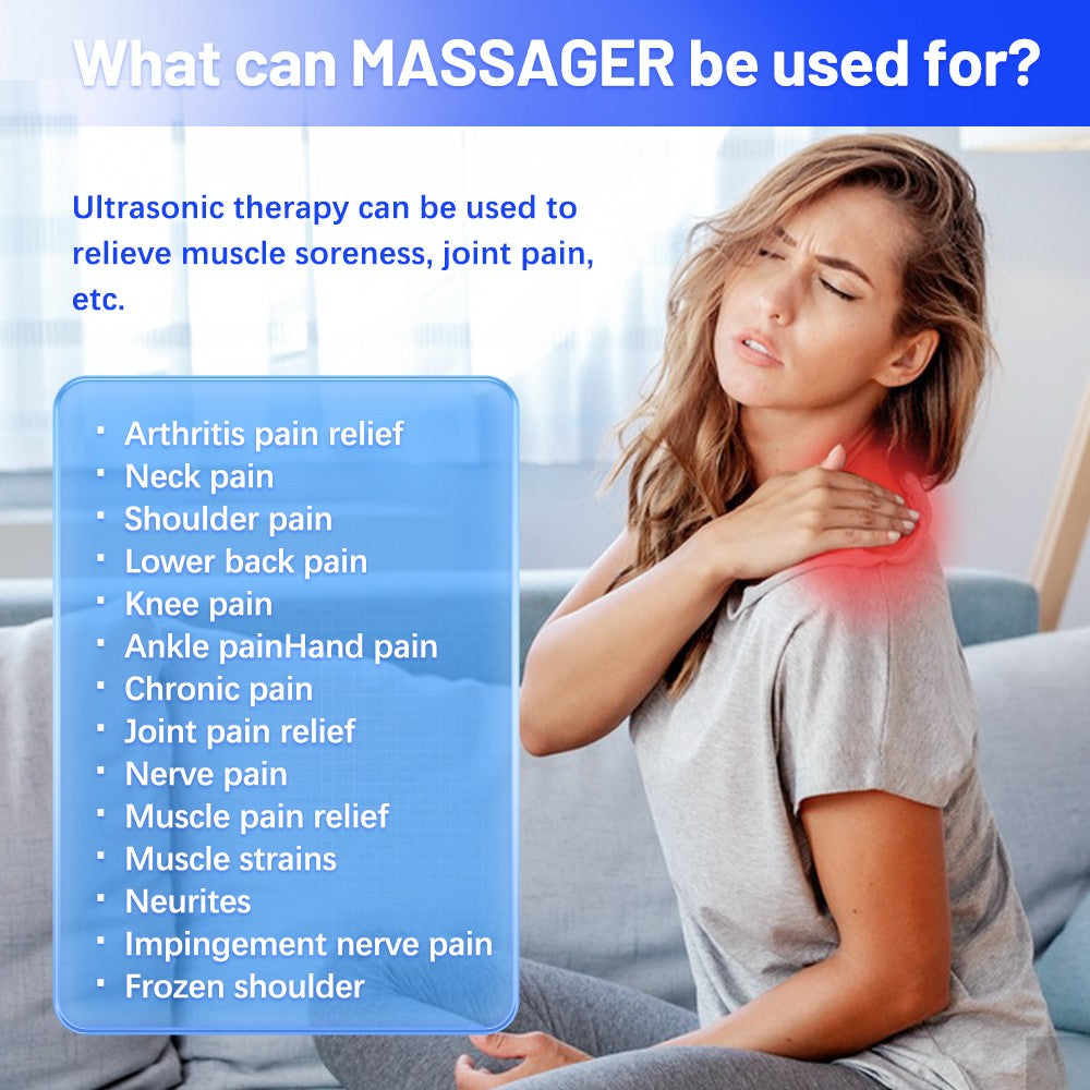 Mini Massageador Elétrico Portátil KR303